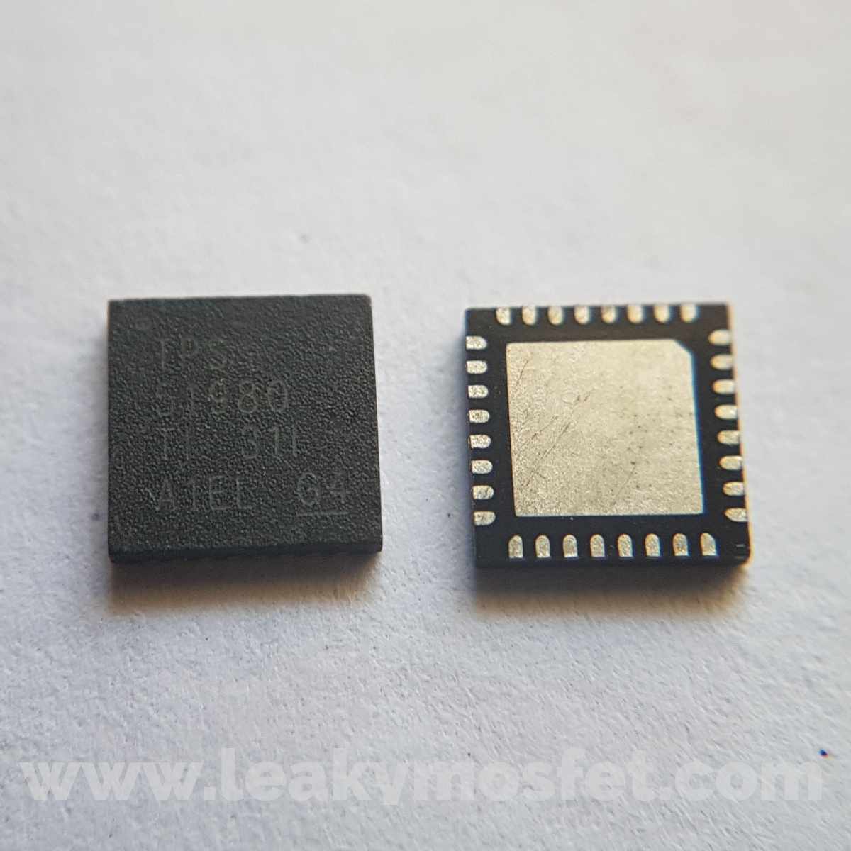 TPS51980A 51980A TI POWER CONTROLLER IC CHIP