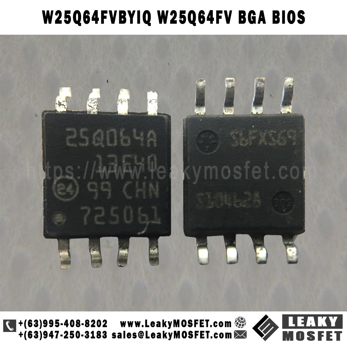 W25Q64FVBYIQ W25Q64FV BGA BIOS