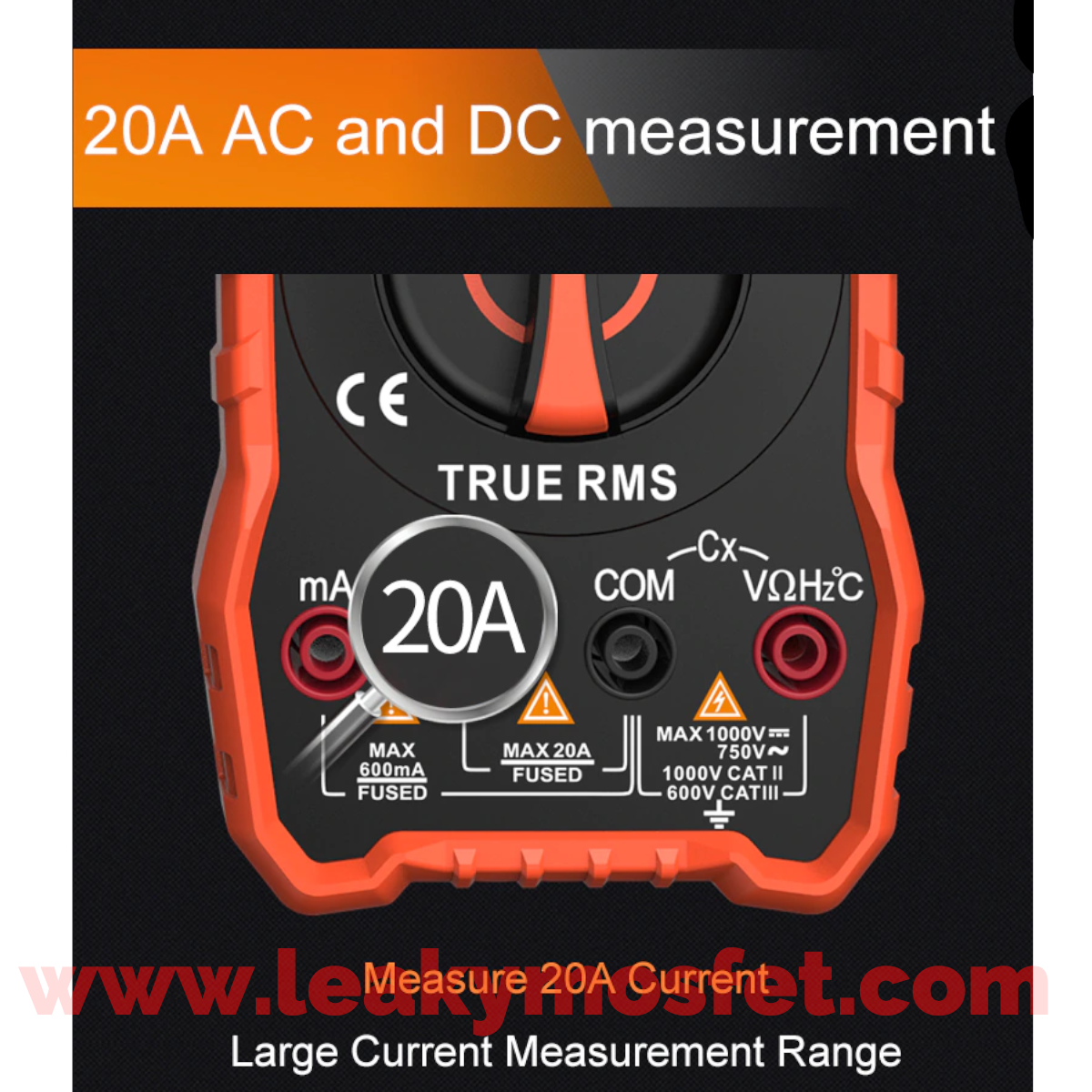 LOMVUM T28B Digital Multimeter w/ 10MHz Frequency Counter