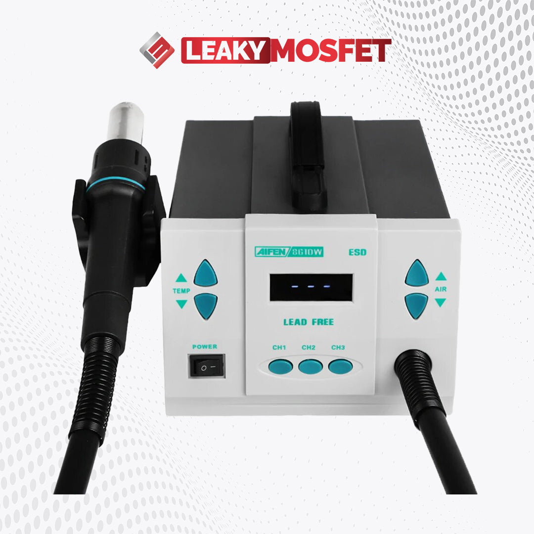 861DW Aifen Hot Air Rework Station Leaky MOSFET