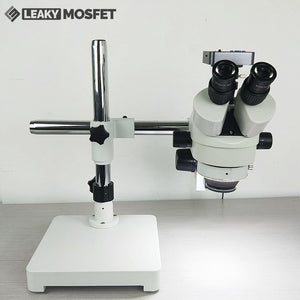 3.5-45X 22MP Simul-Focal Trinocular Microscope