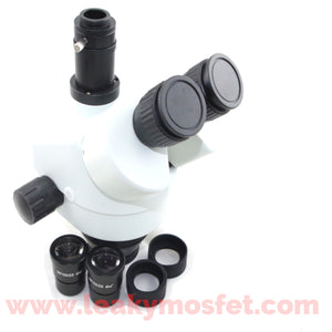7-45X | 7-90X  | 3.5-90X Continues-Zoom Visual Trinocular Stereo Zoom Microscope Head