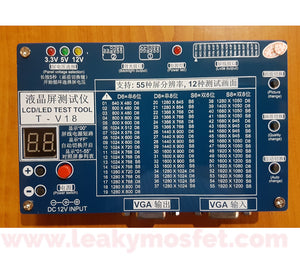 LCD/LED Test Tool T-V18